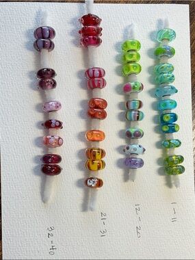Lot of 40 original Trollbeads.